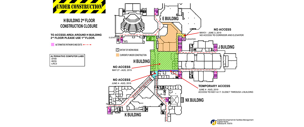 Construction Closure Update | Humber Communiqué